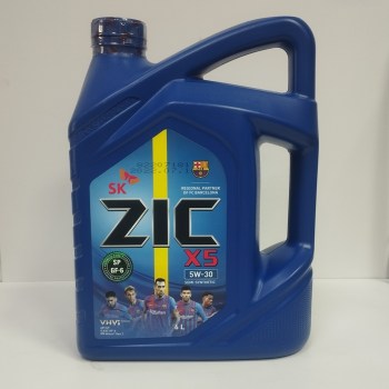 Масло моторное ZIC X5 5W30 6л. 172621